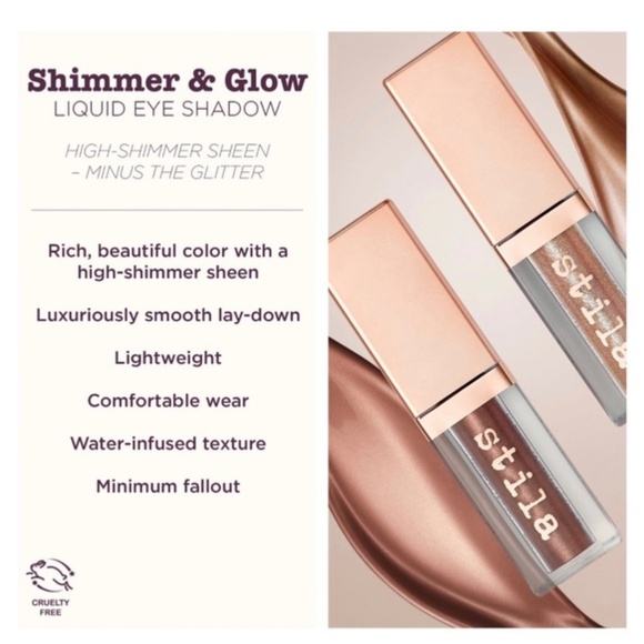 STILA - New in Box Shimmer & Glow Liquid Eye Shadow/"Grace"/Product Unopened‎ - Picture 6 of 10
